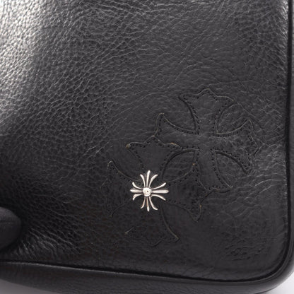 CHROME HEARTS EVERYDAY CARRY CH Plus Leather Bag, Black