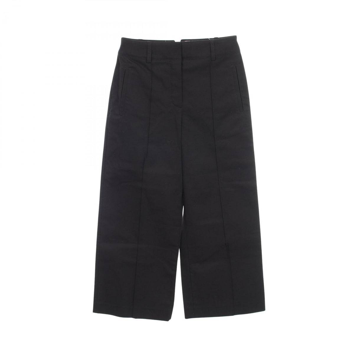 HERMES Black Cotton Pants Size 34