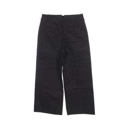 HERMES Black Cotton Pants Size 34