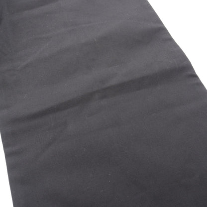 HERMES Black Cotton Pants Size 34
