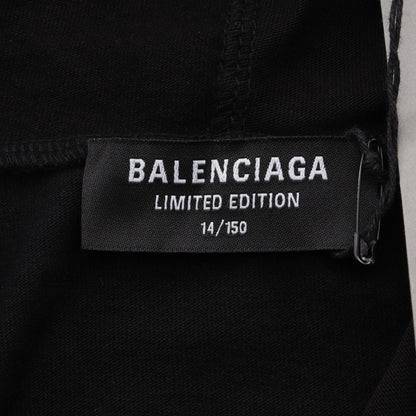 BALENCIAGA LIMITED EDITION Reworked Hoodie Black Size L