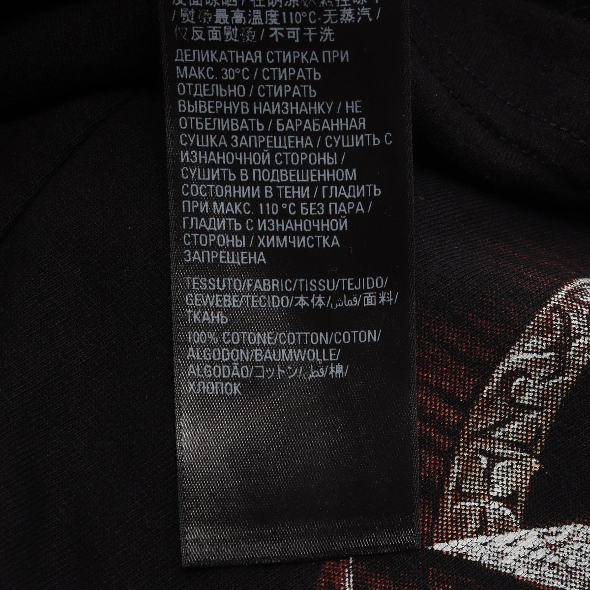 BALENCIAGA LIMITED EDITION Reworked Hoodie Black Size L