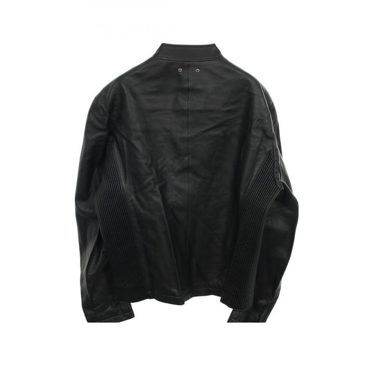 Louis Vuitton OFF Shearling Zip Up Leather Ring Size 54