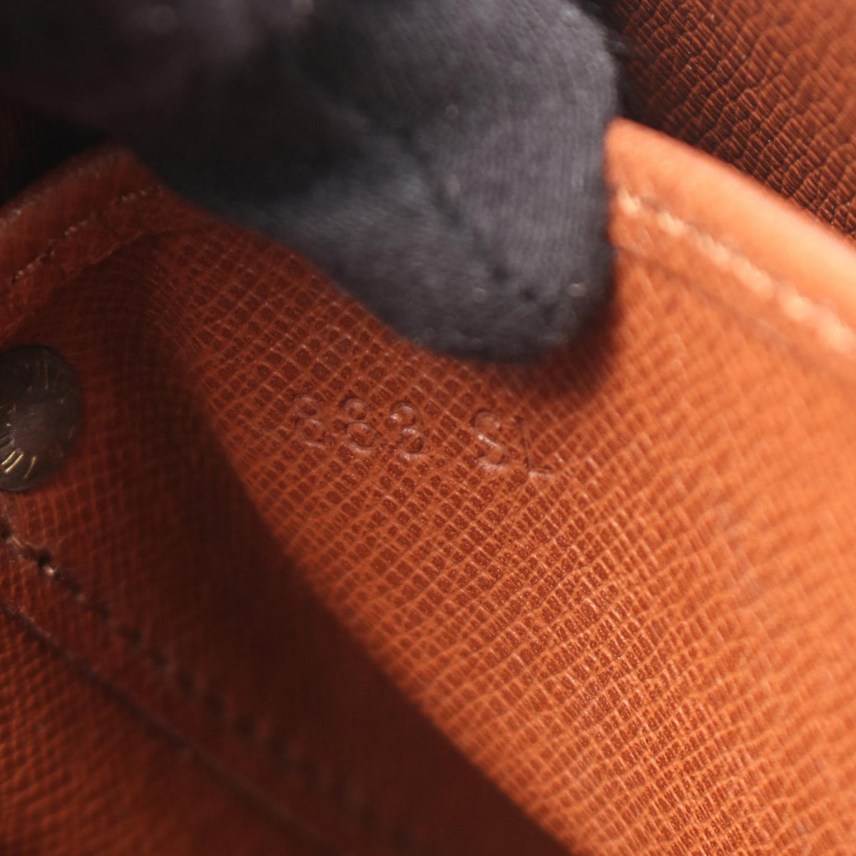 LOUIS VUITTON Monogram Shoulder Bag Brown