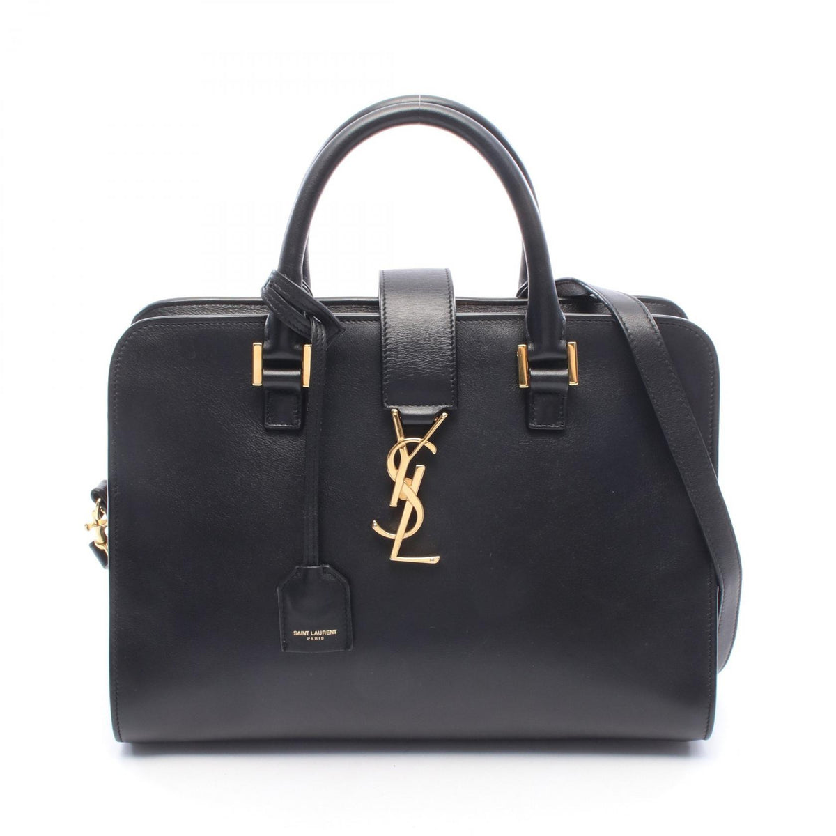 SAINT LAURENT PARIS Monogram Bag Black