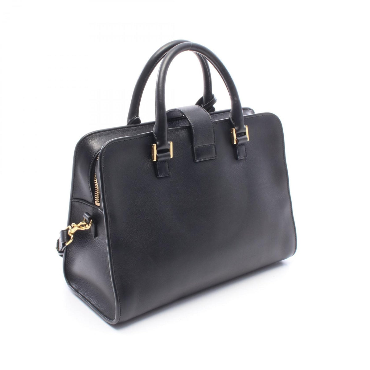 SAINT LAURENT PARIS Monogram Bag Black