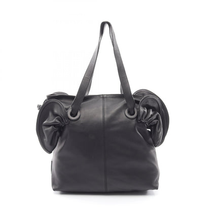 Valentino Garavani Leather Tote Bag Black