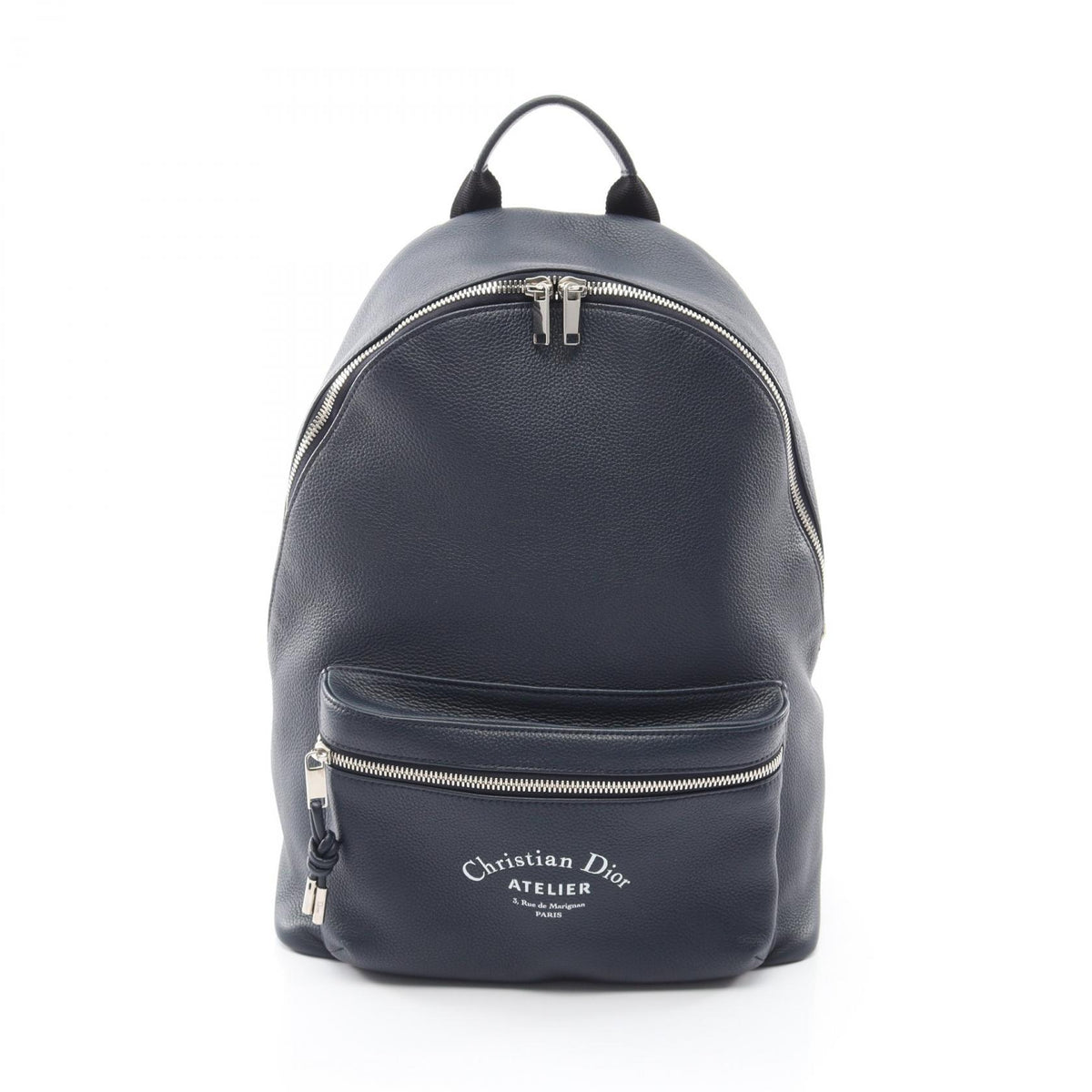 DIOR HOMME ATELIER Leather Backpack Navy