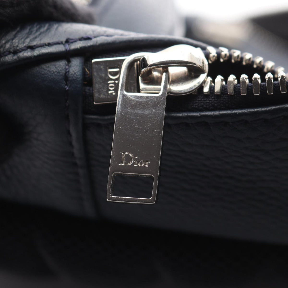 DIOR HOMME ATELIER Leather Backpack Navy