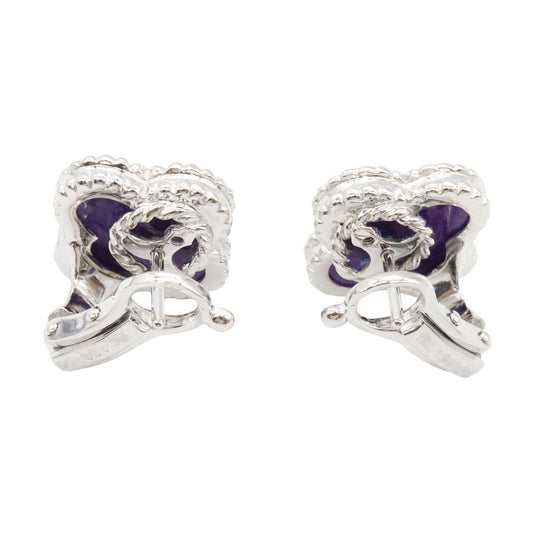 Van Cleef & Arpels Vintage K18WG Earrings