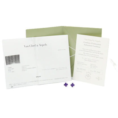 Van Cleef & Arpels Vintage K18WG Earrings