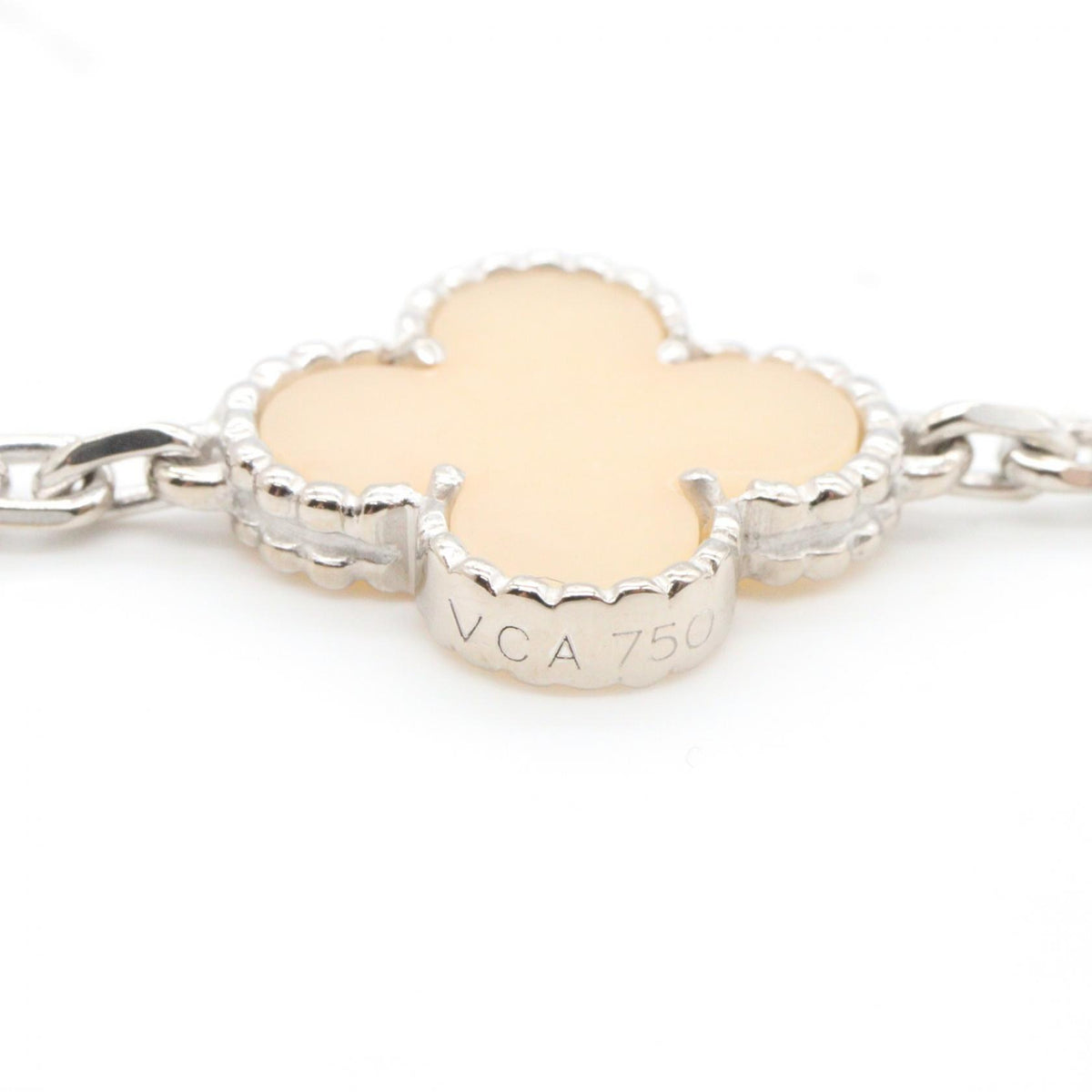 Van Cleef & Arpels Vintage K18WG Bracelet