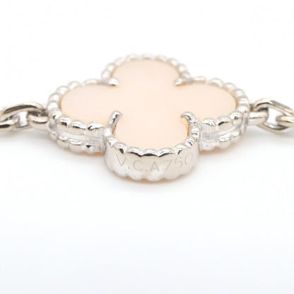 Van Cleef & Arpels Vintage Alhambra 18K WG Necklace
