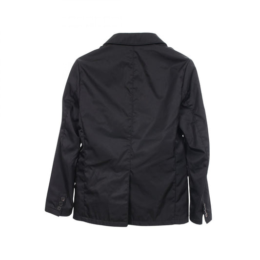 PRADA Re-Nylon Black Triangle Logo Blazer Size 46
