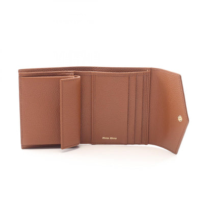 Miu Miu VIT DAINO Square Leather Wallet