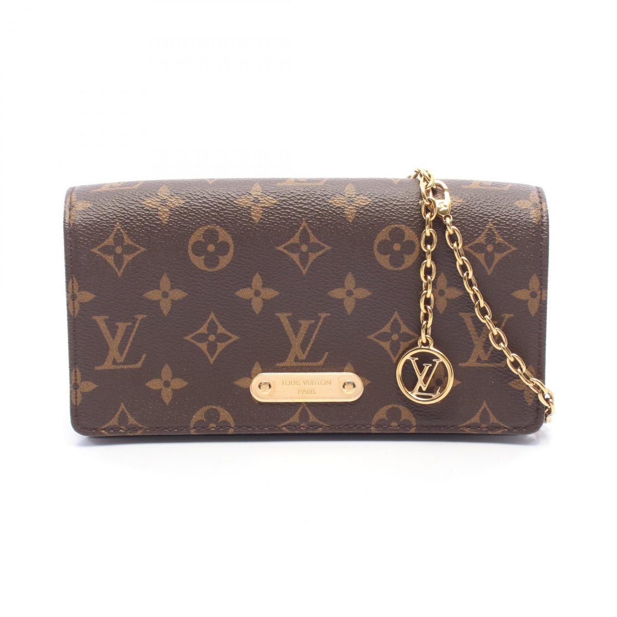 LOUIS VUITTON Wallet On Chain Shoulder Bag