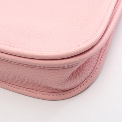 HERMES Evelyne 3 23 Taurillon Rose Sakura Shoulder Bag