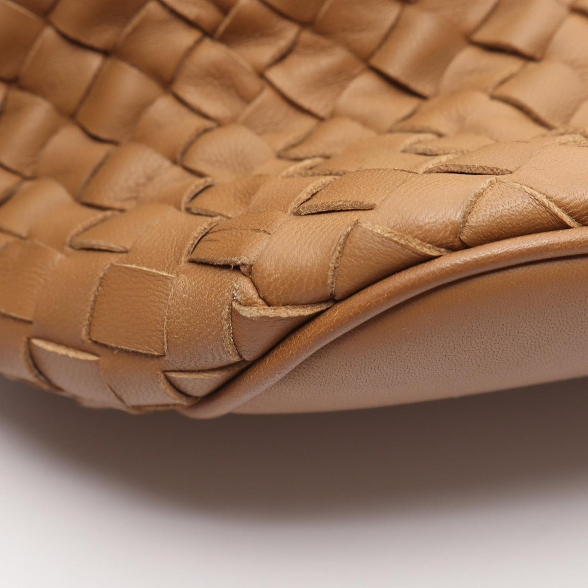 BOTTEGA VENETA Intrecciato Handbag Brown