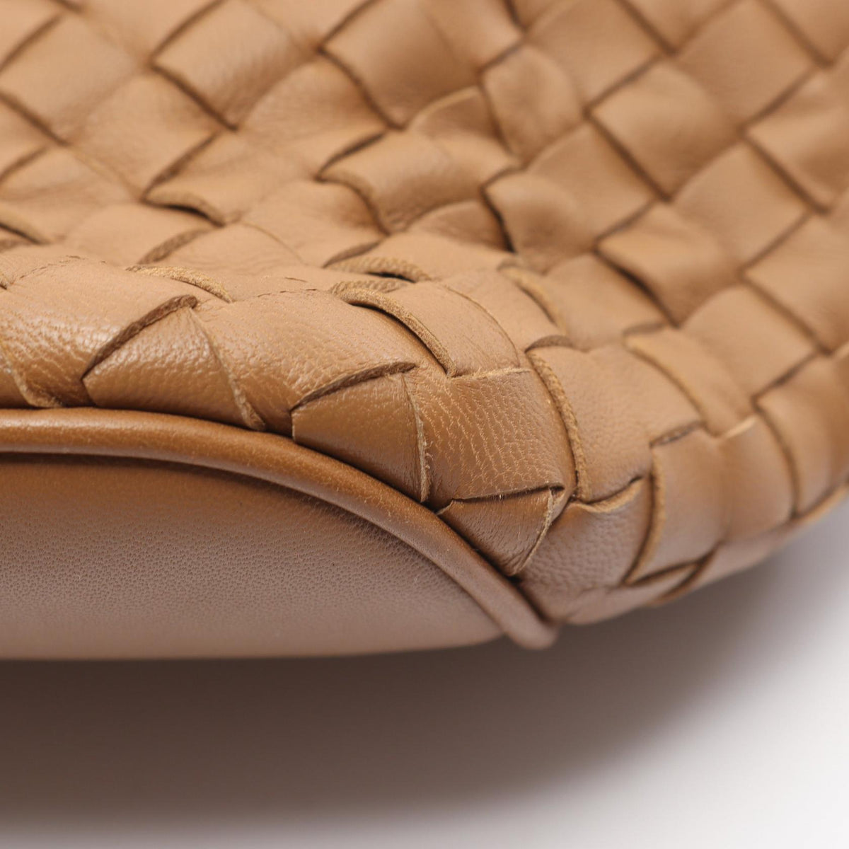 BOTTEGA VENETA Intrecciato Handbag Brown