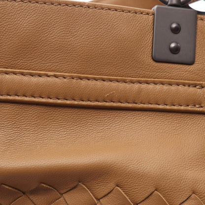 BOTTEGA VENETA Intrecciato Handbag Brown