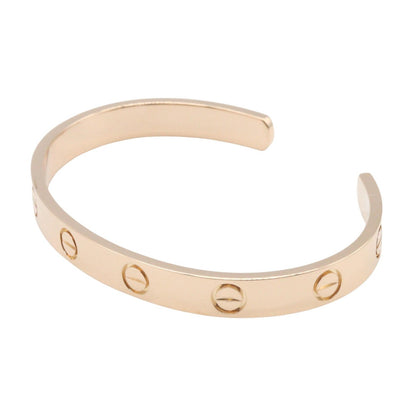 CARTIER Open Love K18PG Bracelet Gold Size 16