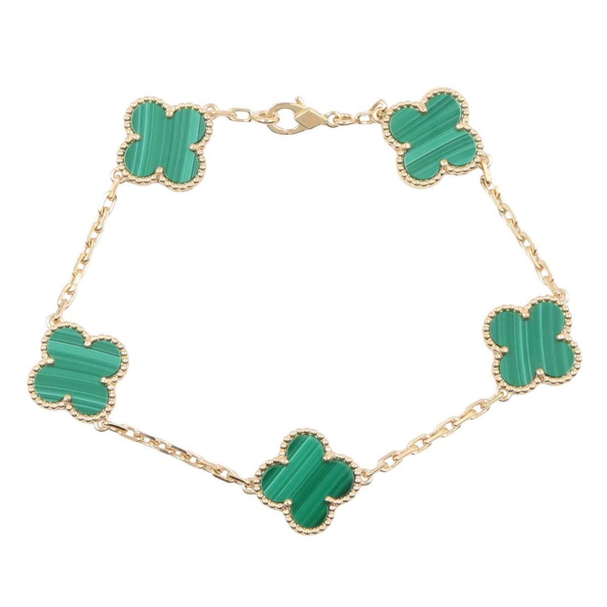 Van Cleef & Arpels Malachite Bracelet