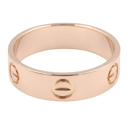 CARTIER K18PG Love Ring Gold Size JP 16
