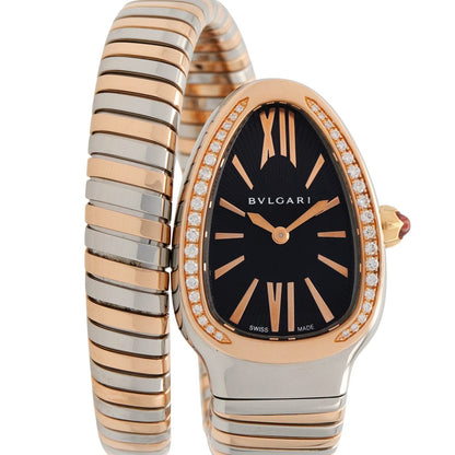 BVLGARI Serpenti Tubogas Watch Black
