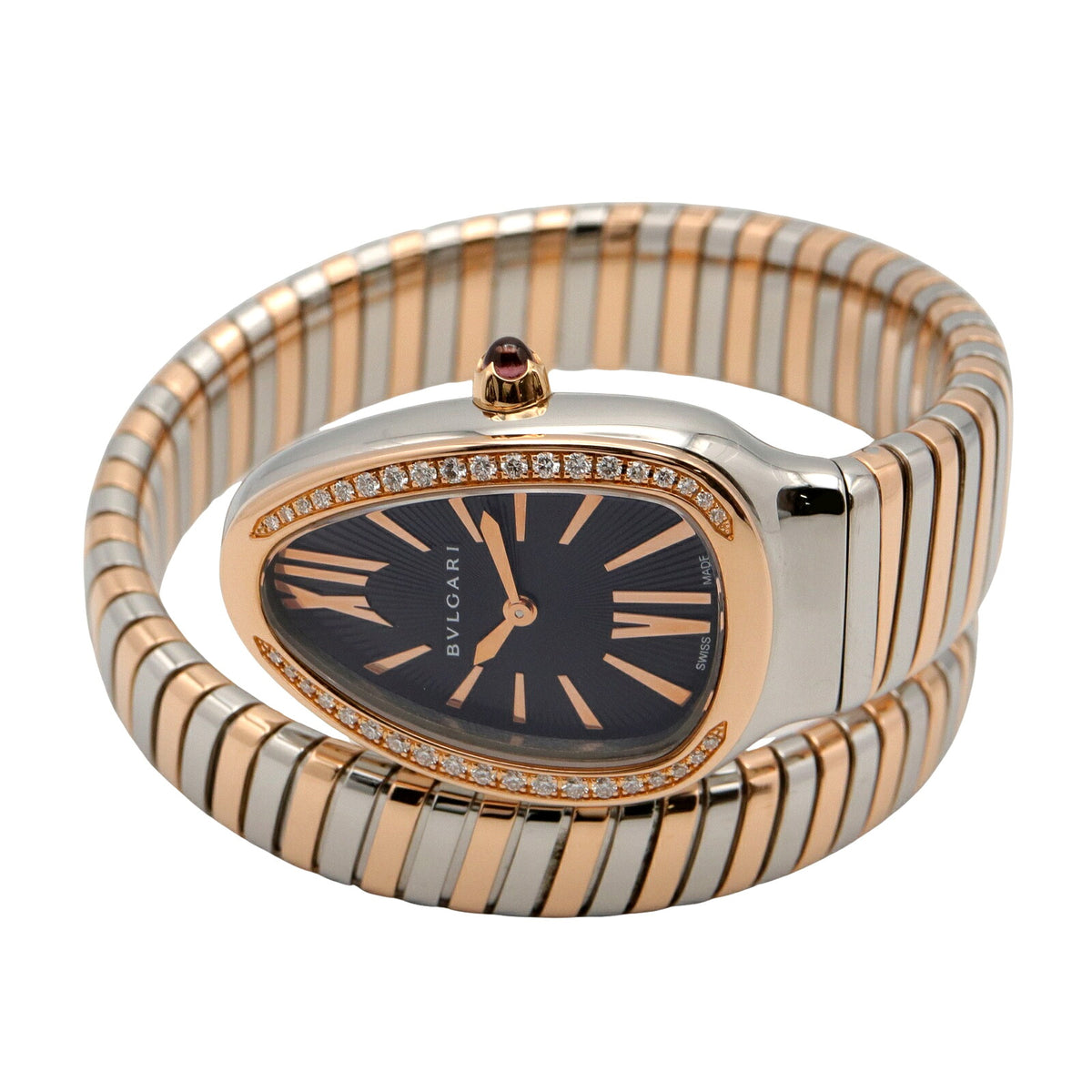 BVLGARI Serpenti Tubogas Watch Black