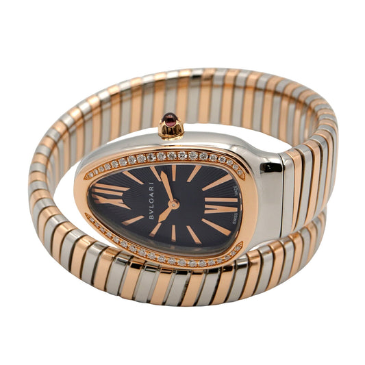 BVLGARI Serpenti Tubogas Watch Black