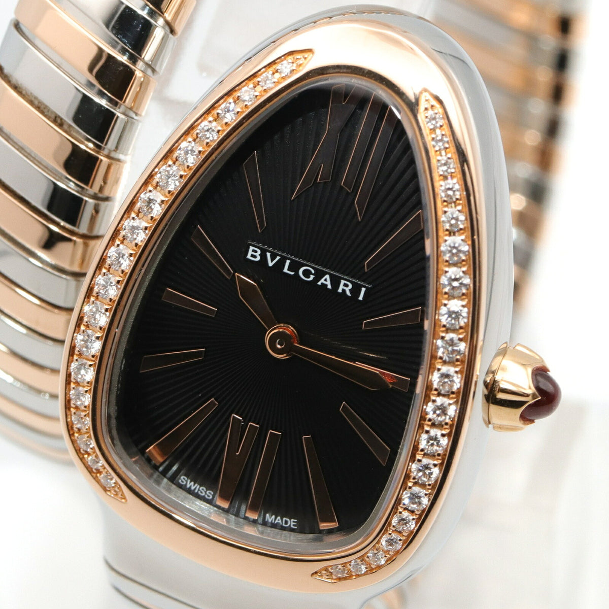 BVLGARI Serpenti Tubogas Watch Black