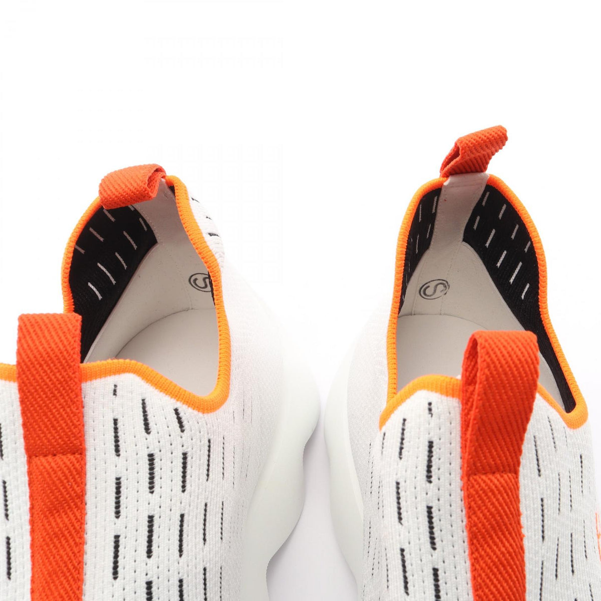 HERMES ECLAIR Eclaire Slip-Ons White Size 43.5