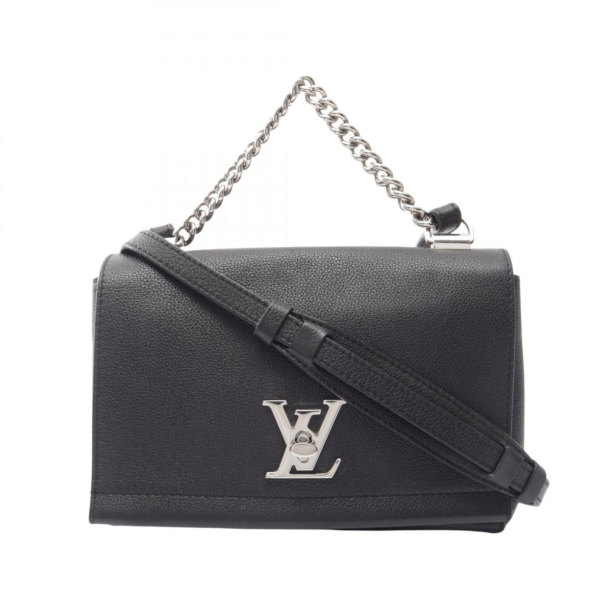 LOUIS VUITTON Lockme II BB Leather Handbag