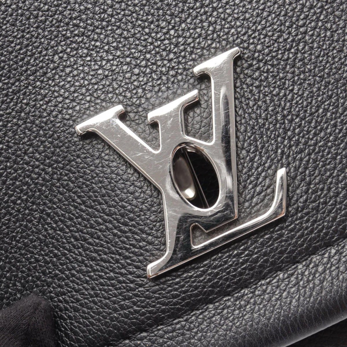 LOUIS VUITTON Lockme II BB Leather Handbag