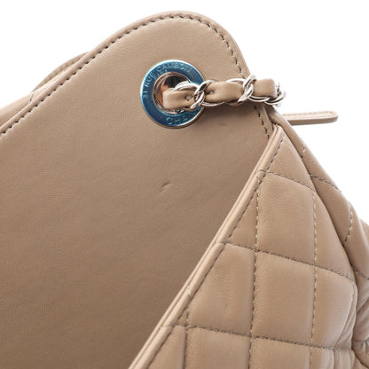 CHANEL Matelasse Lambskin Tote Bag Beige
