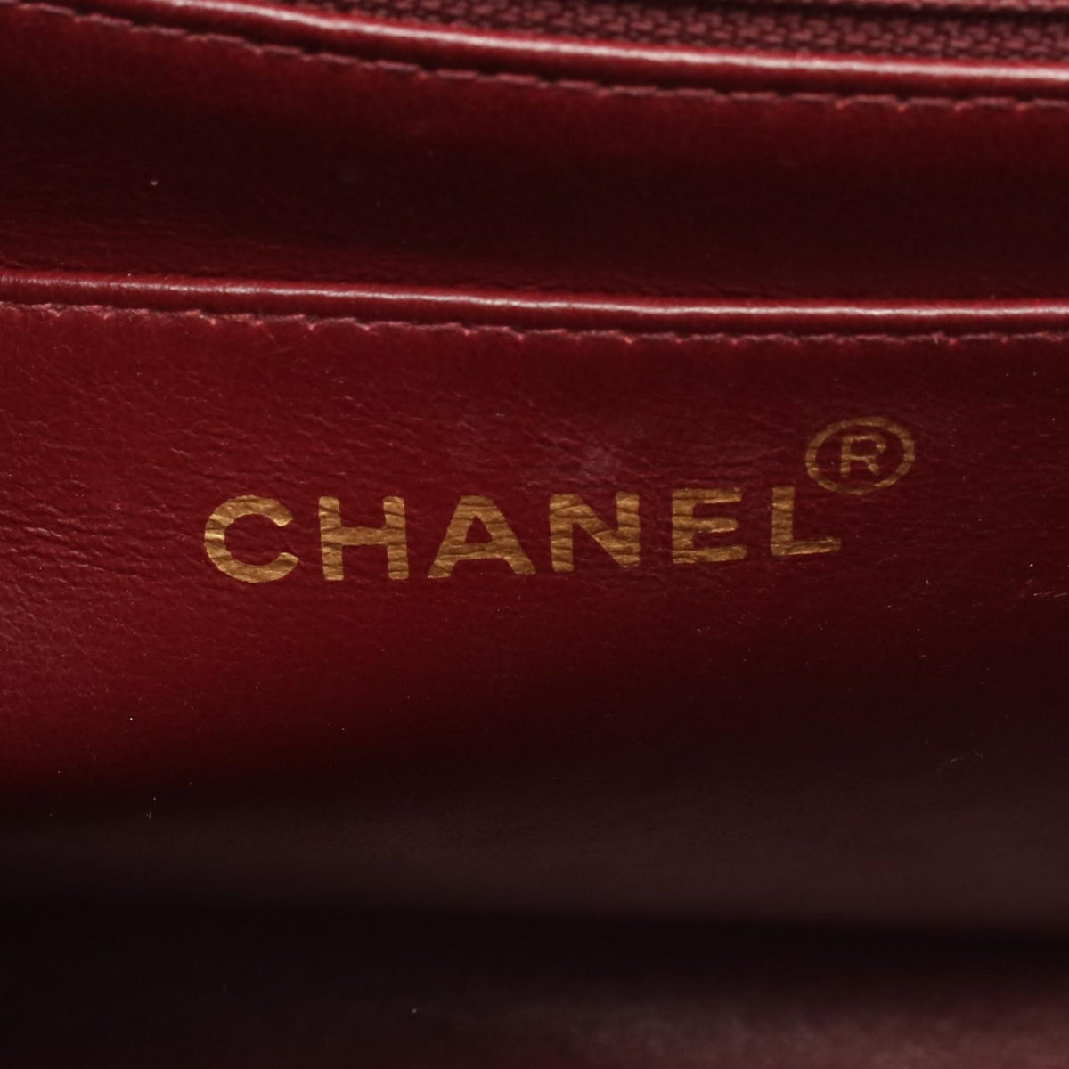 CHANEL Chevron V-Stitch Shoulder Bag