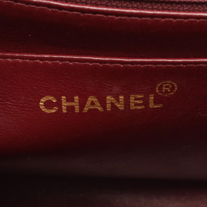 CHANEL Chevron V-Stitch Shoulder Bag