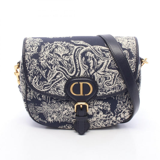 Dior BOBBY Medium Toile de Shoulder Bag