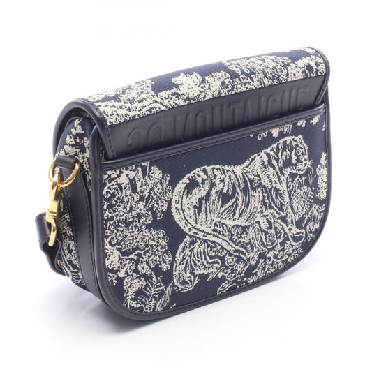 Dior BOBBY Medium Toile de Shoulder Bag