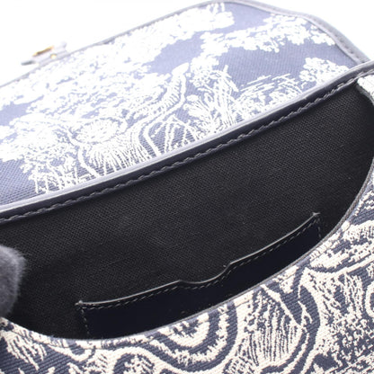 Dior BOBBY Medium Toile de Shoulder Bag