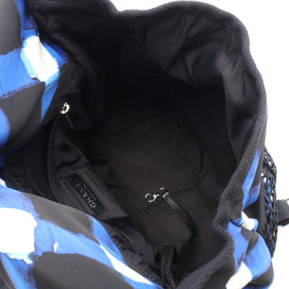 CHANEL Airline Nylon Leather Backpack