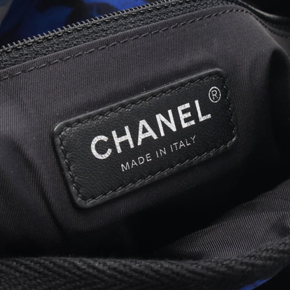 CHANEL Airline Nylon Leather Backpack