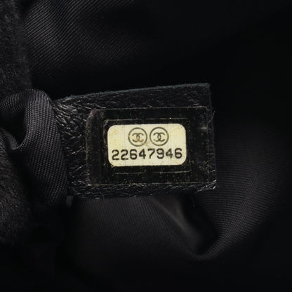 CHANEL Airline Nylon Leather Backpack