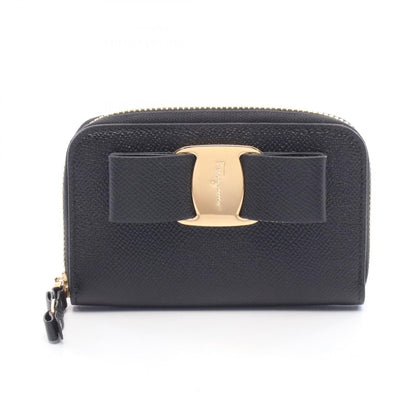 Salvatore Ferragamo Vara Wallet Black