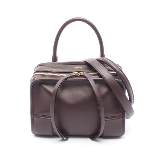 LOEWE Amazona 180 Small 2-Way Bag, Brown