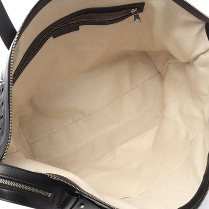 BOTTEGA VENETA Intrecciato 2-Way Tote Bag Black