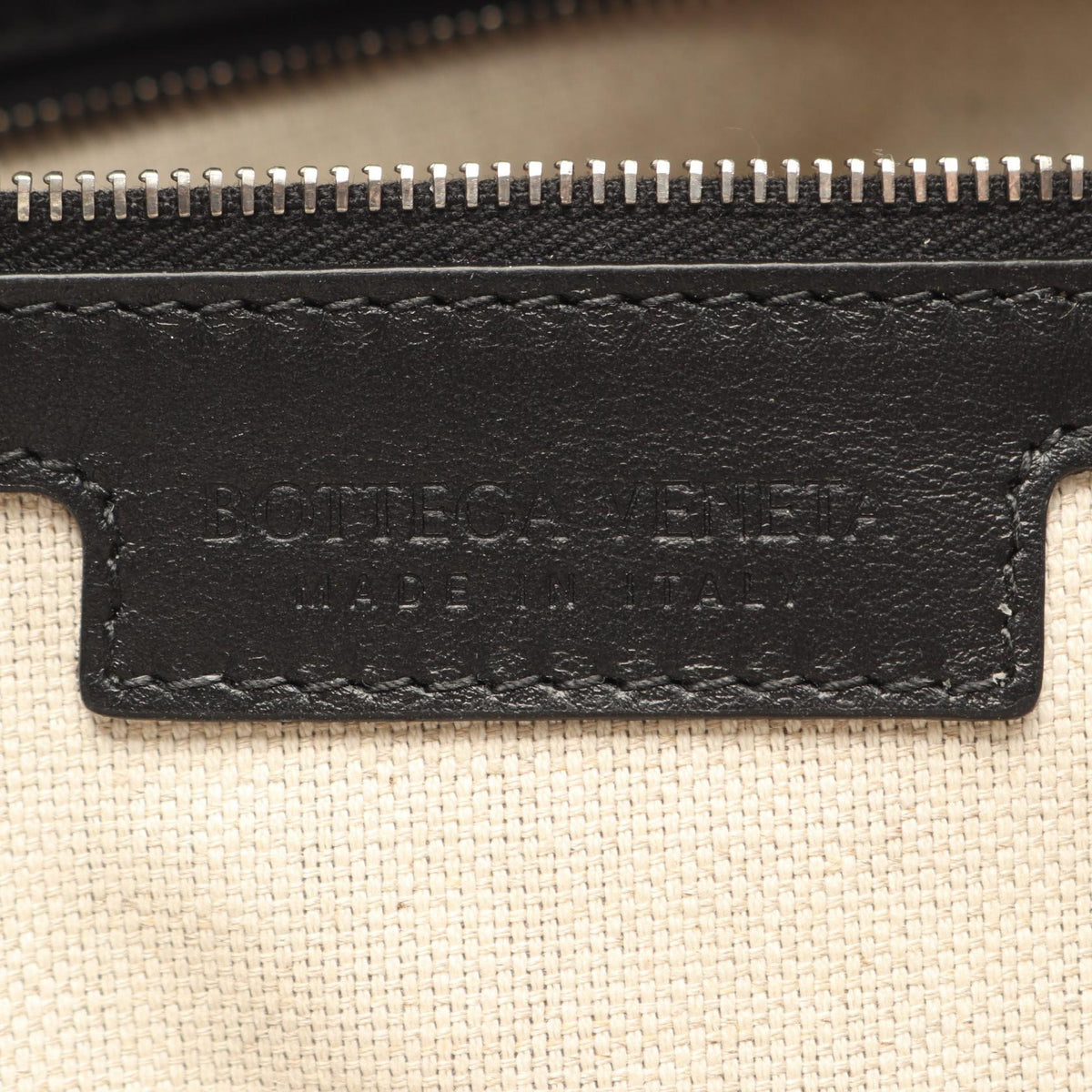 BOTTEGA VENETA Intrecciato 2-Way Tote Bag Black