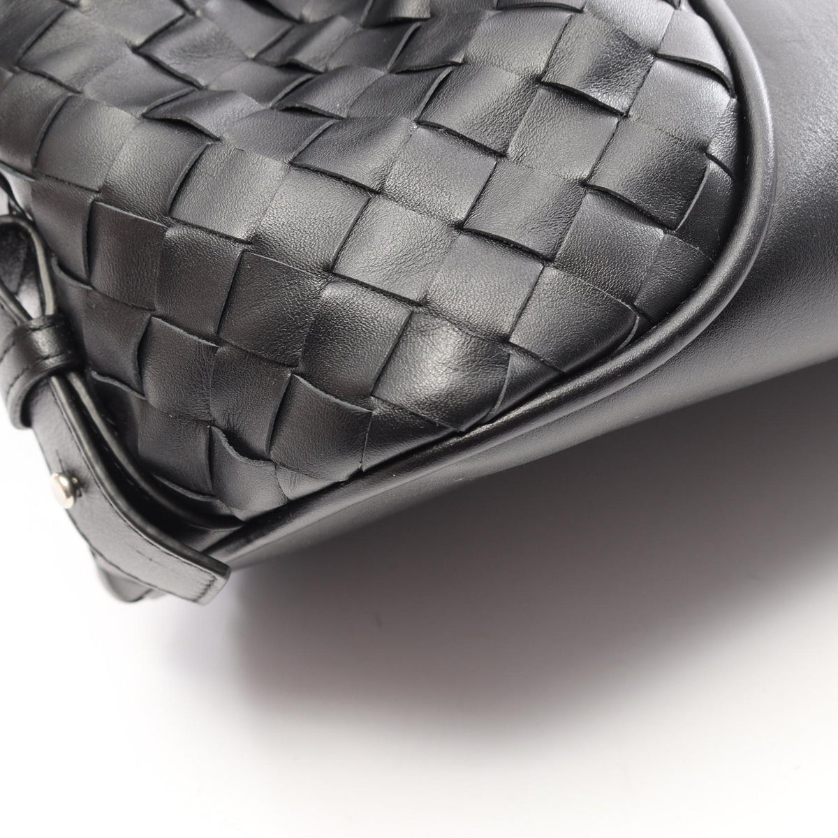 BOTTEGA VENETA Intrecciato 2-Way Tote Bag Black