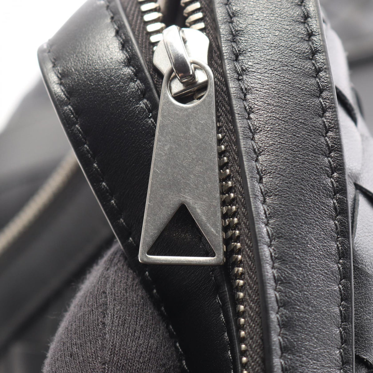 BOTTEGA VENETA Intrecciato 2-Way Tote Bag Black