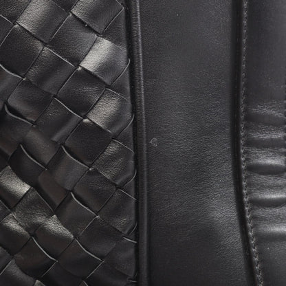 BOTTEGA VENETA Intrecciato 2-Way Tote Bag Black